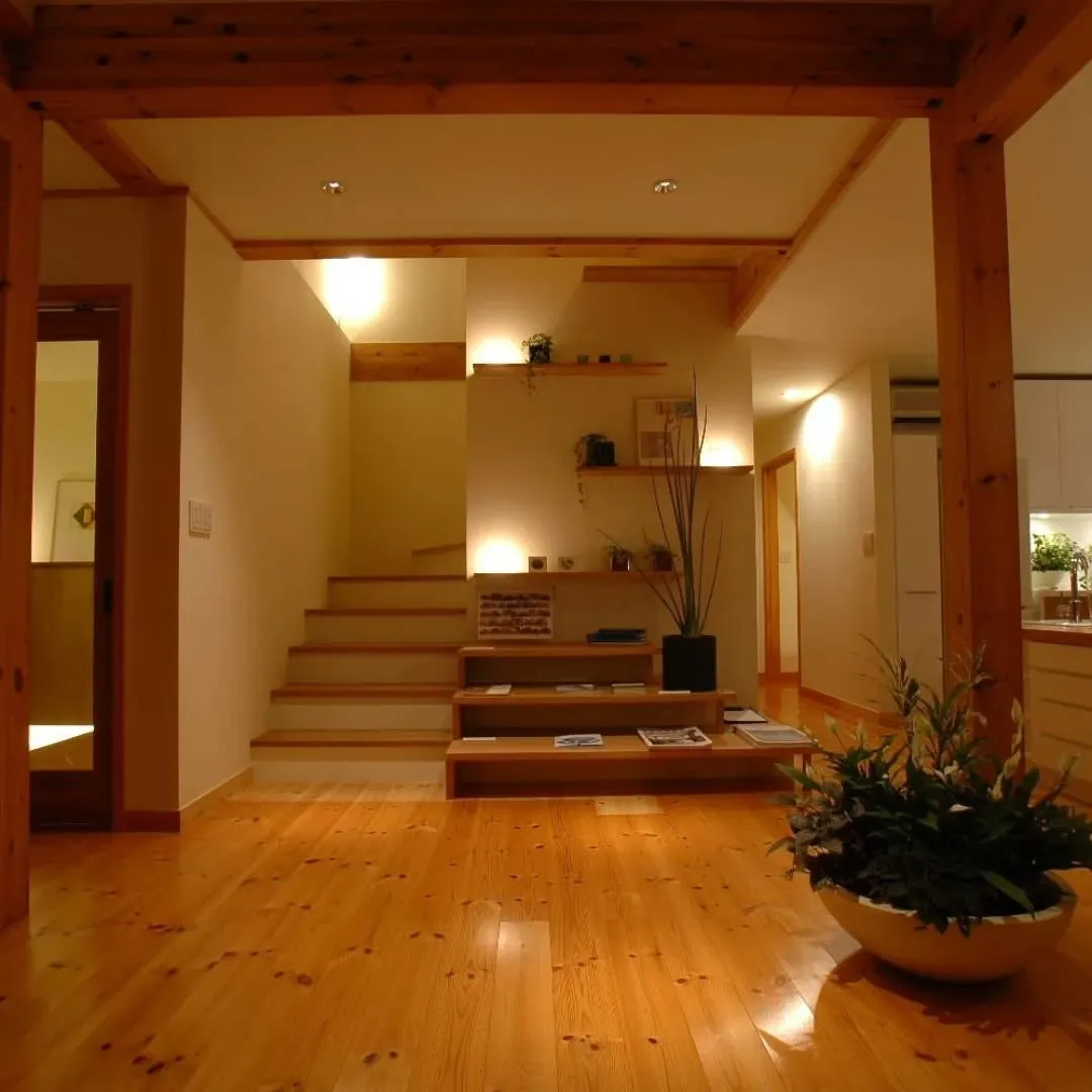 戸建て住宅に調光ライト＆